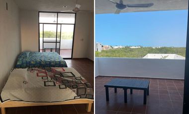 Casa a pasos del mar con alberca privada, en venta, San Benito, Yucatán.