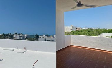 Casa a pasos del mar con alberca privada, en venta, San Benito, Yucatán.