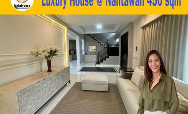 🩷Luxury House ให้เช่า นันทวัน บางนา กม.7 ไซร์ L 450 ตรว. ใกล้เมกาบางนา🩷