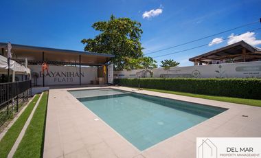 FOR LEASE furnished STUDIO in Bayanihan Flats Mactan