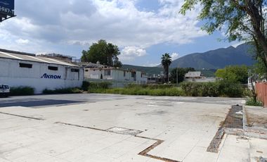 Terreno Comercial en RENTA Gonzalitos