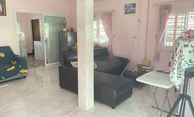House for sale with land in Chachoengsao city with swimming pool Good atmosphere, Ready to move in