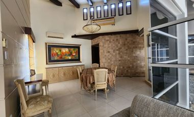 Samborondon, Renta de hermosa casa 3 dorm amoblada de una planta con jacuzzi