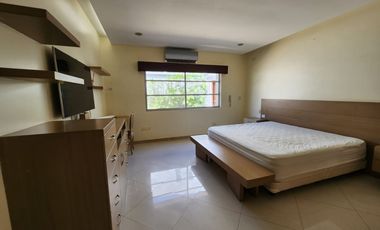 Samborondon, Renta de hermosa casa 3 dorm amoblada de una planta con jacuzzi