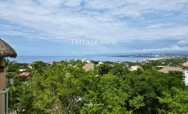 SE VENDE EXCEPCIONAL TERRENO EN PUNTA ZICATELA, PERFECTO PARA DESARROLLO CON VISTA AL MAR