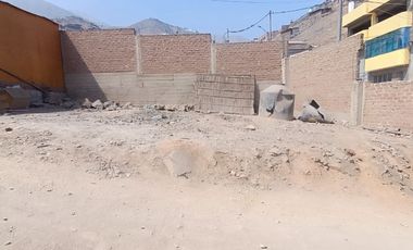 ¡VENDO LOTES EN HUAROCHIRI- JICAMARCA DE OCASIÓN!