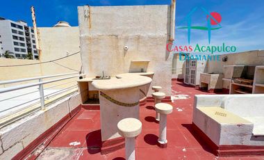 Roof garden con sala, barra bar y asador