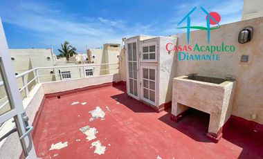 Roof garden con sala, barra bar y asador