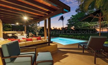 Casa de lujo Beach front en venta en el prestigioso desarrollo Punta Mita