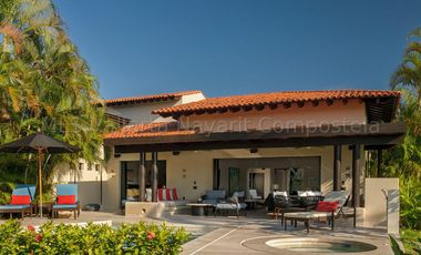 Casa de lujo Beach front en venta en el prestigioso desarrollo Punta Mita