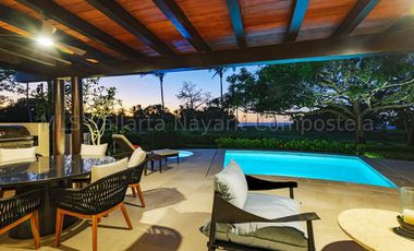 Casa de lujo Beach front en venta en el prestigioso desarrollo Punta Mita