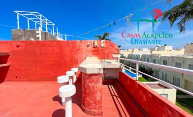 Casa en venta con Roof garden con asador, barra bar y sala