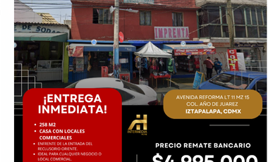 LOCALES COMERCIALES EN VENTA FRENTE ALA ENTRADA DEL RECLUSORIO ORIENTE -MPCC