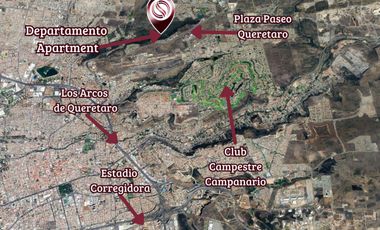 Penthouse con alberca techada, Cancha de Padel, pet zone, venta, Fraccionamiento San Jeronimo, Queretaro.