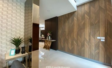 For Sale/Rent The City Bangna (new project) size XL, large size, lots of usable space. Luxury detached house, new project, next to Mega-Bangna. Corner