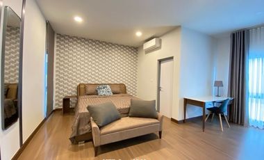 For Sale/Rent The City Bangna (new project) size XL, large size, lots of usable space. Luxury detached house, new project, next to Mega-Bangna. Corner