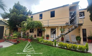 VENTA DE PROPIEDAD CON 2 CASAS EN PUEBLO MAGICO TEPOTZOTLAN