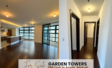 Garden Towers, Makati: 2BR Unit for Sale!