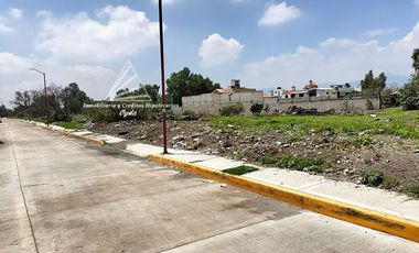 TERRENO EN VENTA EN TULTEPEC CENTRO A 2 CALLES DE AV 2 DE MARZO 2500 EL M2