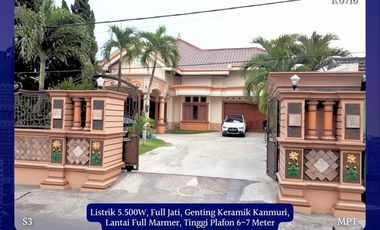 Rumah Mewah Kediri Kota Balowerti Luas Istimewa Langka SHM Siap Huni