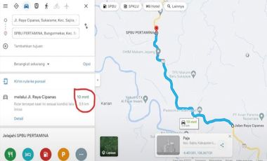 Jual Tanah 4.000 m2 di Sajira Lebak Banten Dekat Alun-Alun Sajira, Pasar Sajira