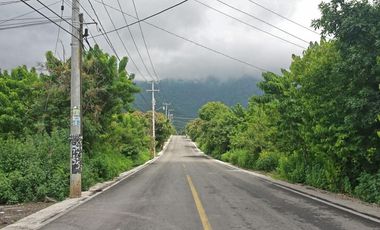 Terreno en venta en Tepoztlán Morelos, plano con vista