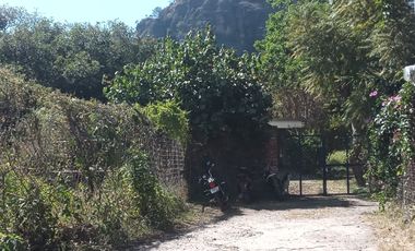 Terreno en venta en Tepoztlán Morelos, plano con vista