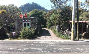 Terreno en venta en Tepoztlán Morelos, plano con vista