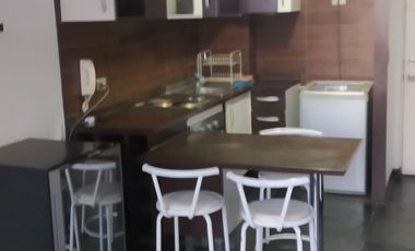 ARRIENDO DEPARTAMENTO UN DORMITORIO EN SUITE CON TERRAZA SEMI AMUEBLADO,BARRIO SAN ISIDRO  SANTIAGO