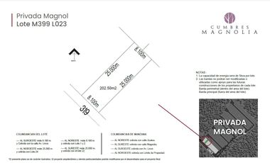 Venta de terrenos comerciales en cumbres