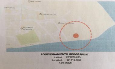 TERRENO EN VENTA CON PLAYA Y RÍO EN TECOLUTLA VERACRUZ | ARLETTE FLORES