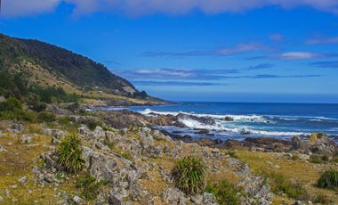 Espectacular Parcela de 5000m2 en Huape, Corral en primera línea al mar
