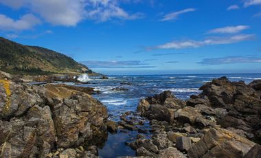 Espectacular Parcela de 5000m2 en Huape, Corral en primera línea al mar