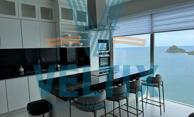 Hermoso departamento con bella vista al océano