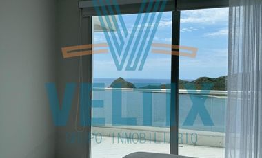 Hermoso departamento con bella vista al océano