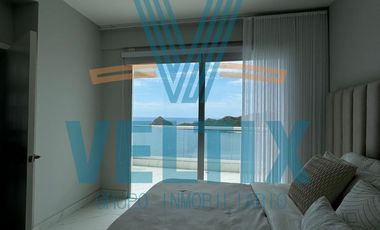 Hermoso departamento con bella vista al océano