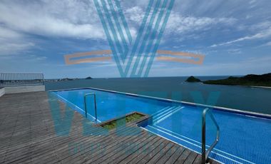 Hermoso departamento con bella vista al océano