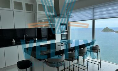 Hermoso departamento con bella vista al océano