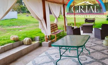 Se Vende Hermosa Parcela con Casa en Melipilla