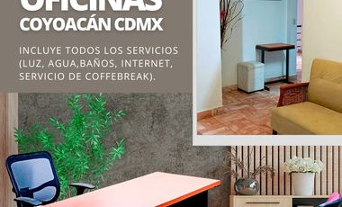 Renta de Oficinas en Coyoacán