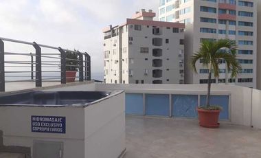 Lindo departamento en venta semi amoblado, en el Malecón de Salinas