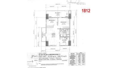 Sheridan Towers 2BR | Pasig City