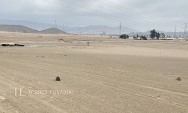 VENTA DE TERRENO EN CENTRO INDUSTRIAL LA CHUTANA (KM 60 PANAMERICANA SUR)