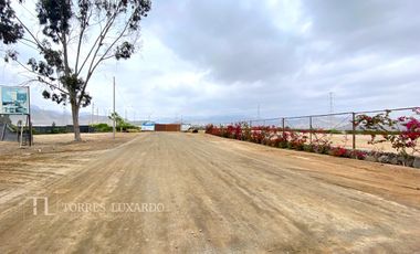 VENTA DE TERRENO EN CENTRO INDUSTRIAL LA CHUTANA (KM 60 PANAMERICANA SUR)