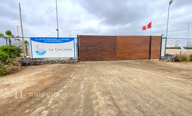 VENTA DE TERRENO EN EL CENTRO INDUSTRIAL LA CHUTANA (KM 60)