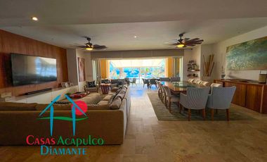 En exclusivo edificio. Depa de playa con terraza y vista frontal al mar