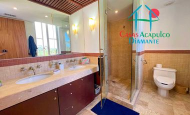 En exclusivo edificio. Depa de playa con terraza y vista frontal al mar