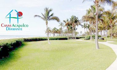 En exclusivo edificio. Depa de playa con terraza y vista frontal al mar