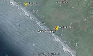 Land 5180 Sqm Beach Front In Tabanan
