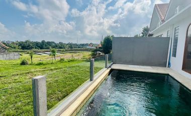 Brand New Two-Bedroom Villas with Ricefield View for Rental in Cemagi